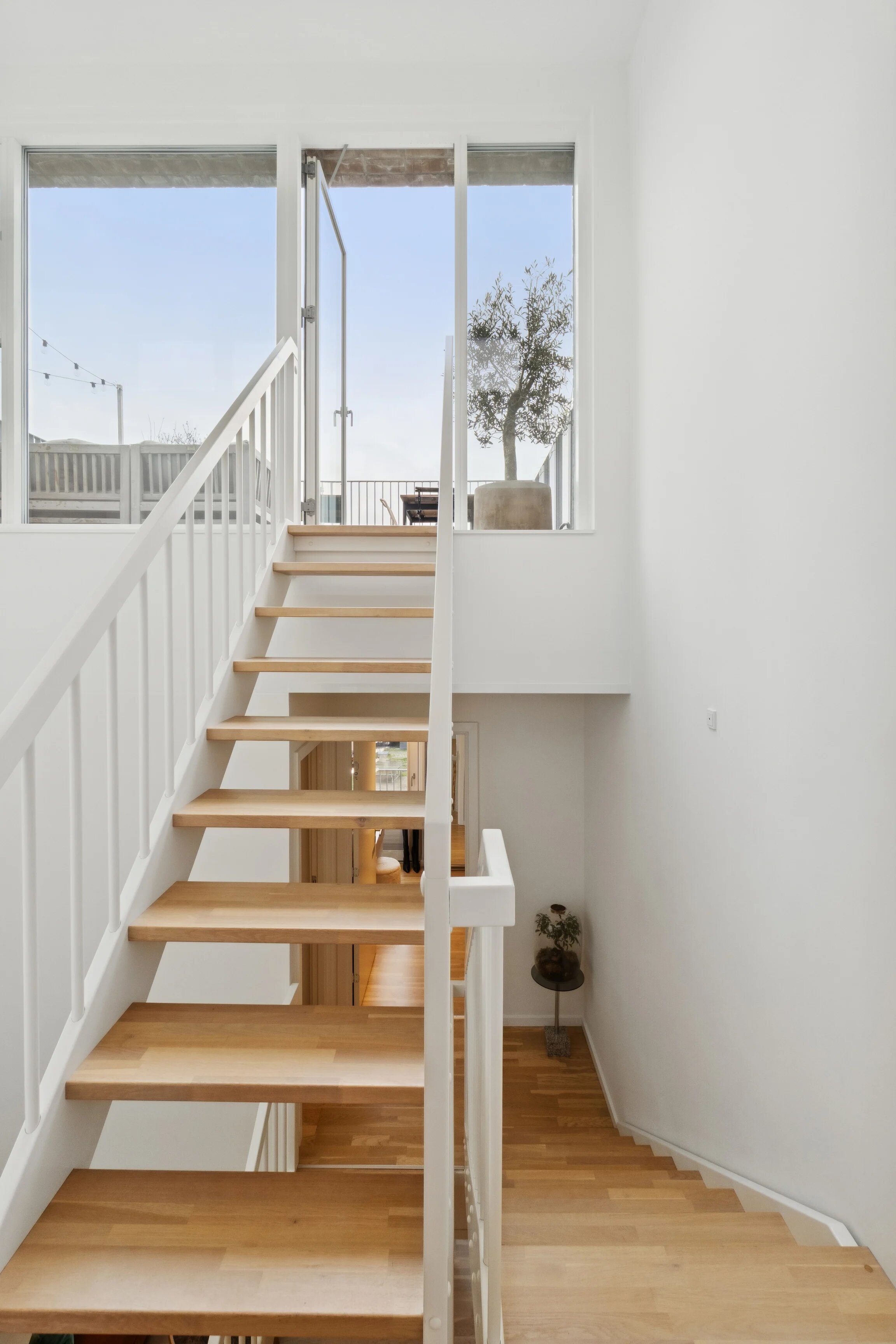 Trappe til tagterrasse